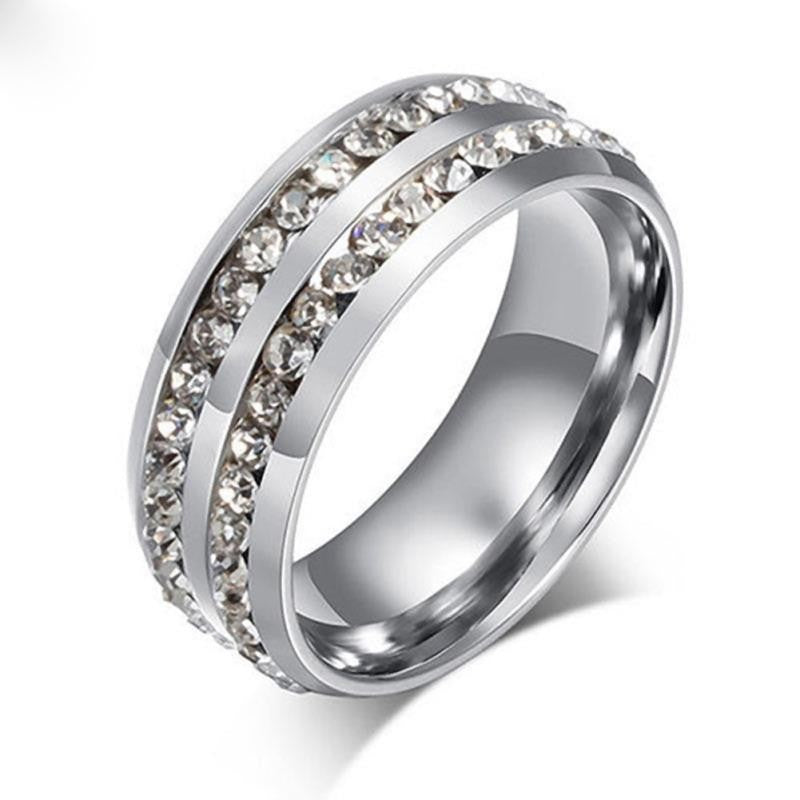 Ring Damen goldfarben mit funkelnden Verzierungen, modern und elegant - 3 - Marlena-atelier