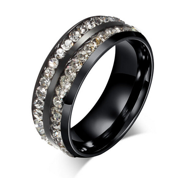 Ring Damen goldfarben mit funkelnden Verzierungen, modern und elegant - 6 - Marlena-atelier