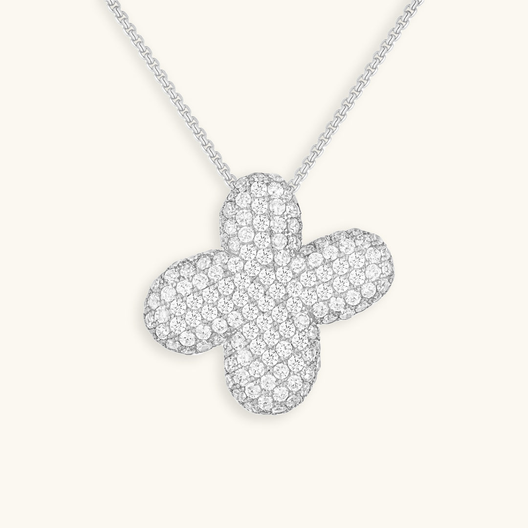 Halskette Damen goldfarben mit Initial-Anhänger, glamourös für besondere Anlässe - 59 - Marlena-atelier