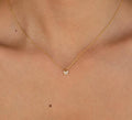 Halskette Damen mit Schmetterling-Anhänger, filigran und elegant - 4 - Marlena-atelier