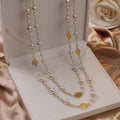 Pearl – Mehrreihige Perlenkette – Marlena Atelier