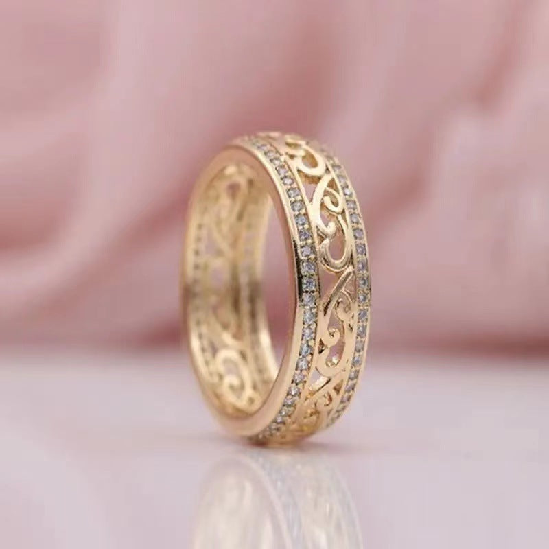 Grazia – Filigraner Zirkonia-Ring – Marlena Atelier