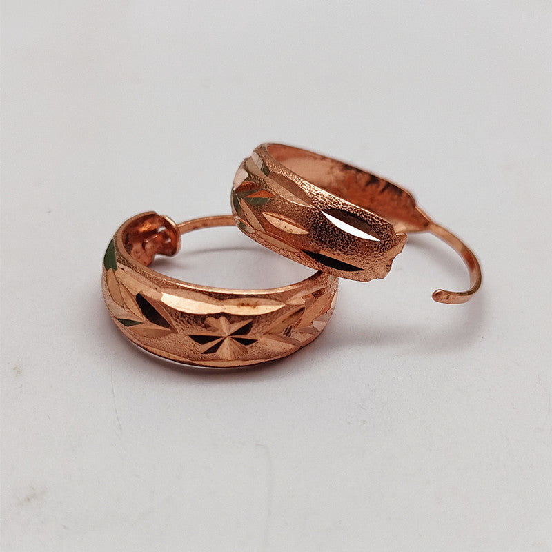 Almuth – Kupfer-Ohrringe im Folklorestil – Marlena Atelier