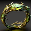 Maeve – Malachit-Ring – Marlena Atelier