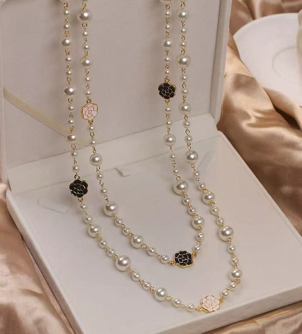 Pearl – Mehrreihige Perlenkette – Marlena Atelier