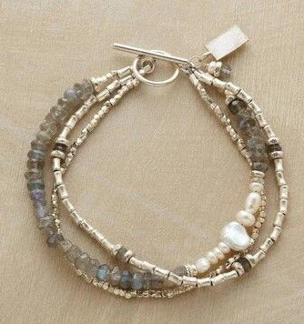 Silva – Feines Glitzerarmband – Marlena Atelier