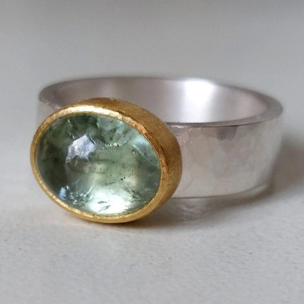 Jade – Naturstein-Ring – Marlena Atelier