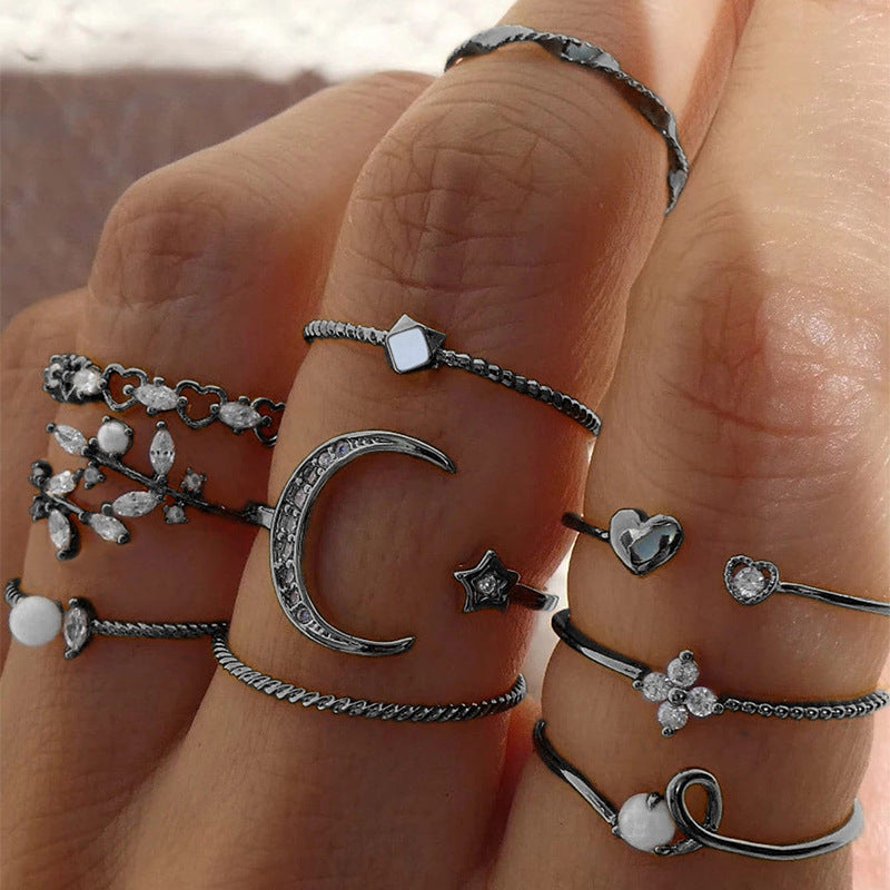 Stella – Sternen-Ringset – Marlena Atelier