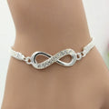 Armband Damen silberfarben mit Unendlichkeitssymbol, elegant und modern - 3 - Marlena-atelier