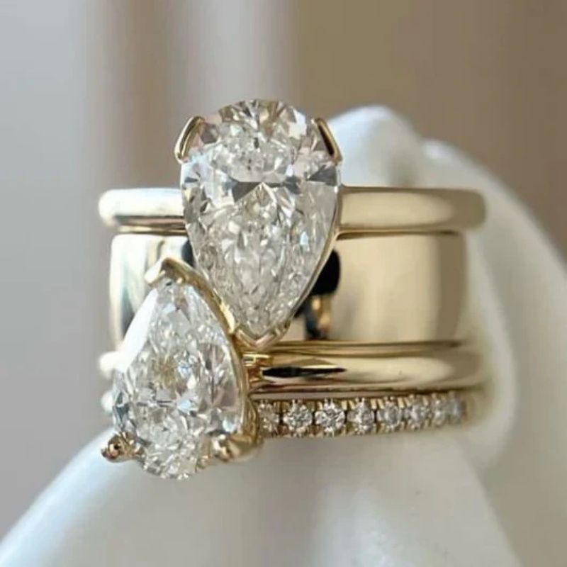 Emma – Pavé-Ring für jeden Tag – Marlena Atelier