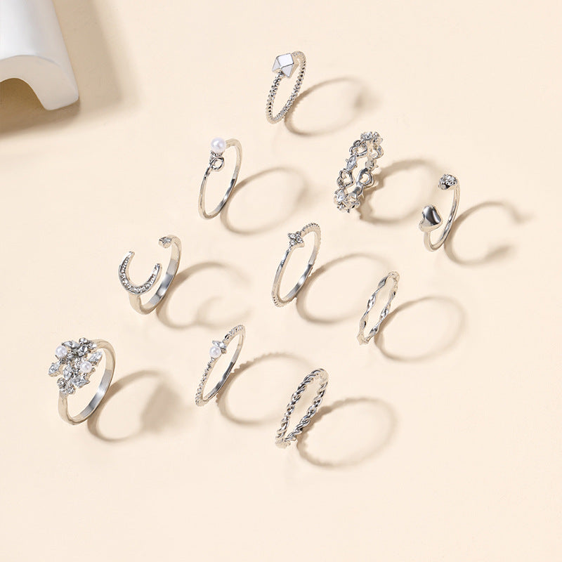 Stella – Sternen-Ringset – Marlena Atelier