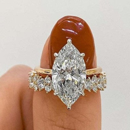 Adele – Funkelndes Vintage-Ringset – Marlena Atelier