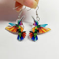 Piper – Bunte Vogel-Ohrringe – Marlena Atelier