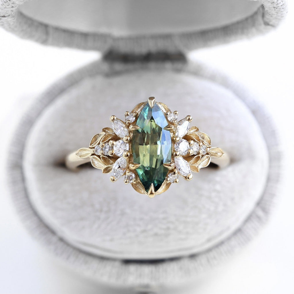 Coco – Kleiner Farbstein-Ring – Marlena Atelier