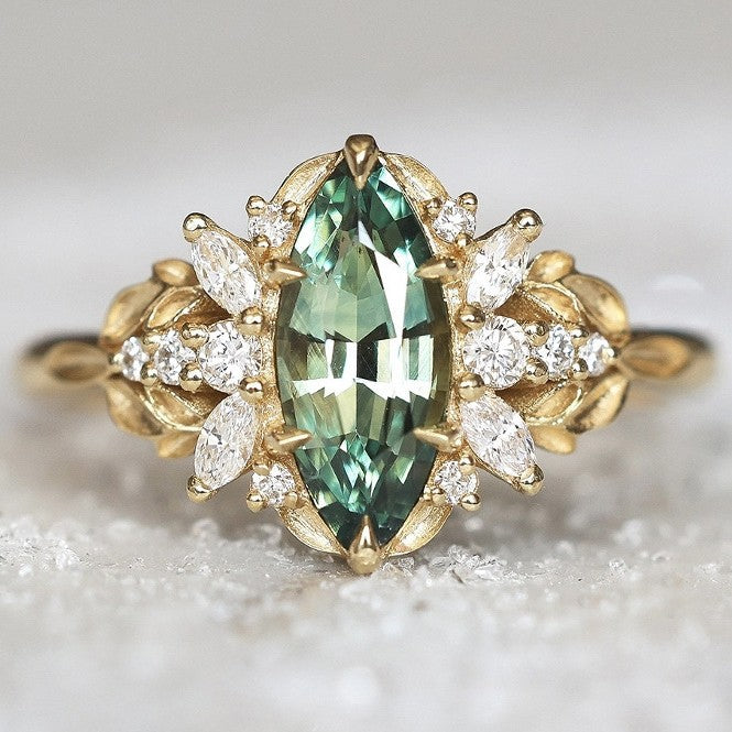 Coco – Kleiner Farbstein-Ring – Marlena Atelier