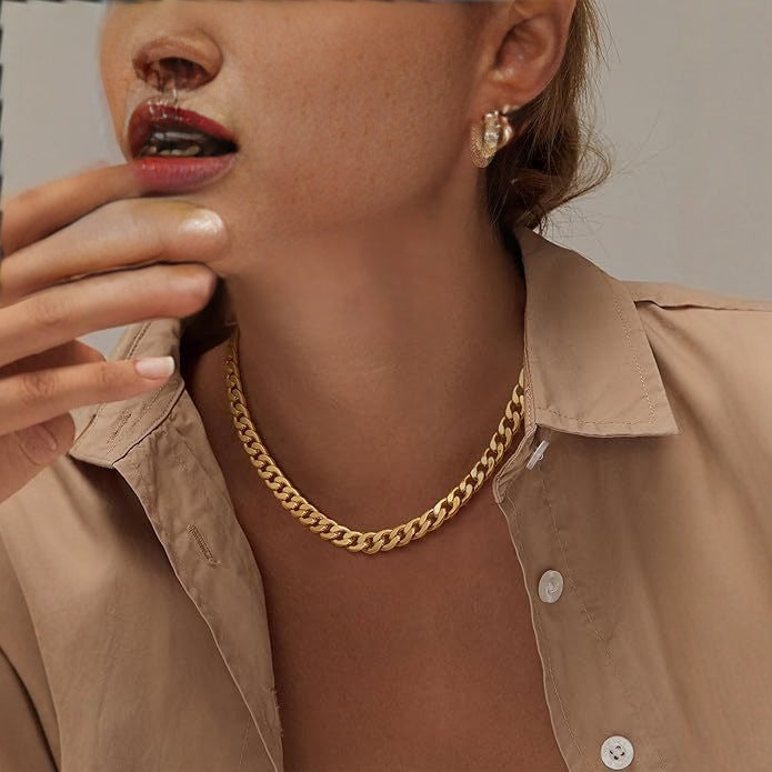 Carla – Massive Gliederkette – Marlena Atelier