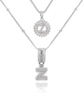 Alma – Vergoldete Initialenkette – Marlena Atelier