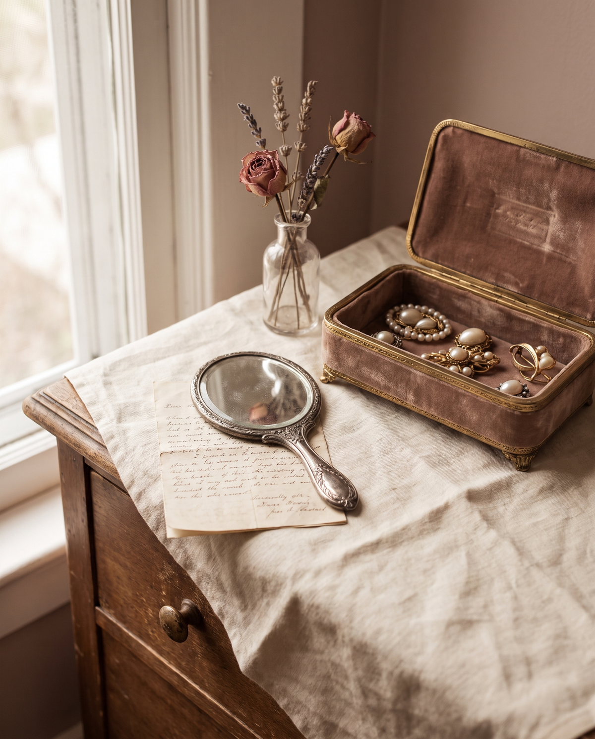 editorial dresser vignette