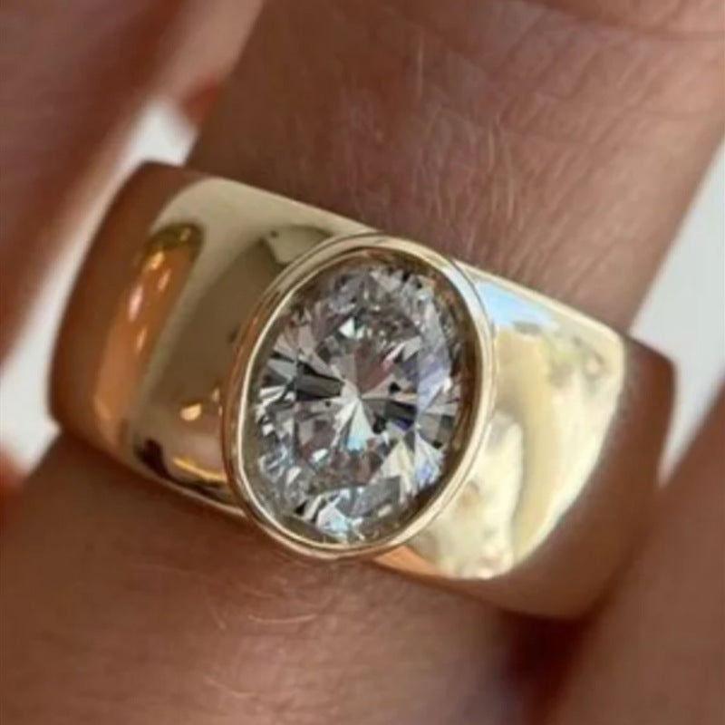 Nadia – Zeitloser Zirkonia-Ring – Marlena Atelier