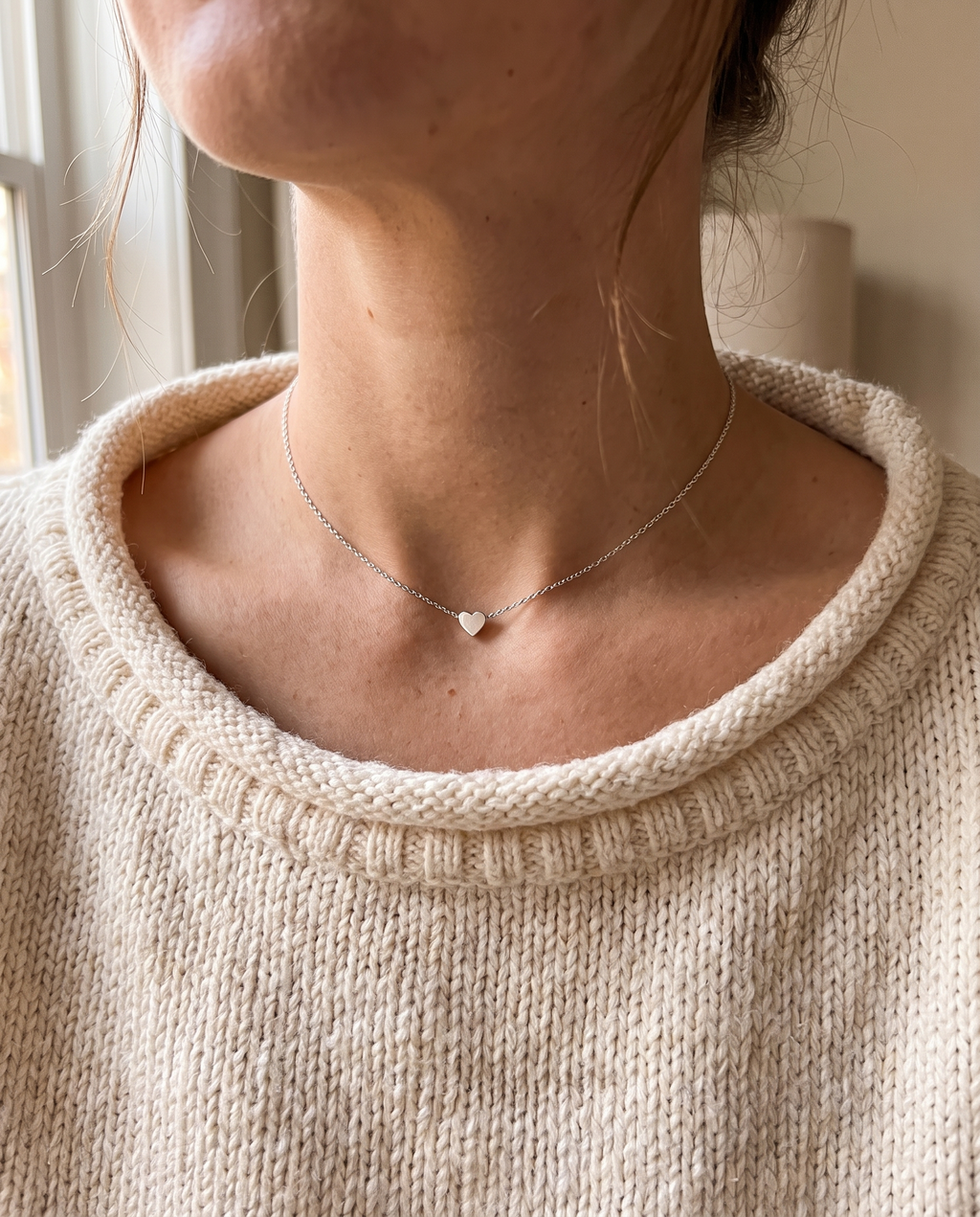 Amara – Herzanhänger-Kette – Lifestyle